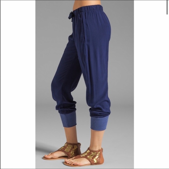 Rebel Yell navy jogger pants - Picture 2 of 9